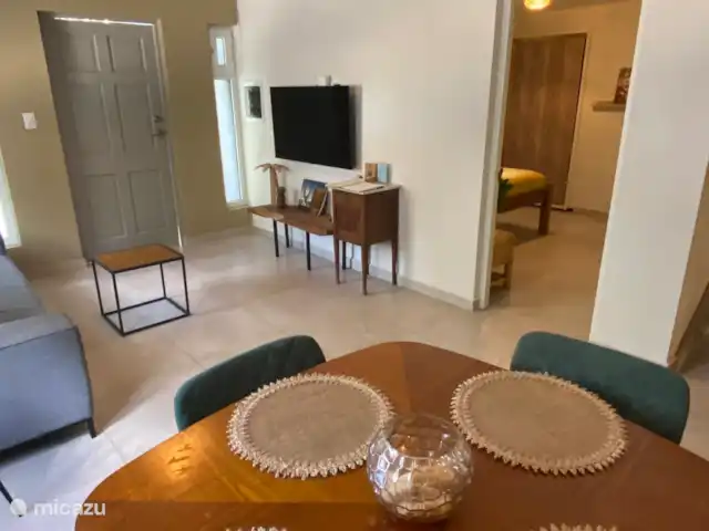 Appartement Aruba met zwembad huren in Aruba, Noord, Noord - appartement gezellige woonkamer