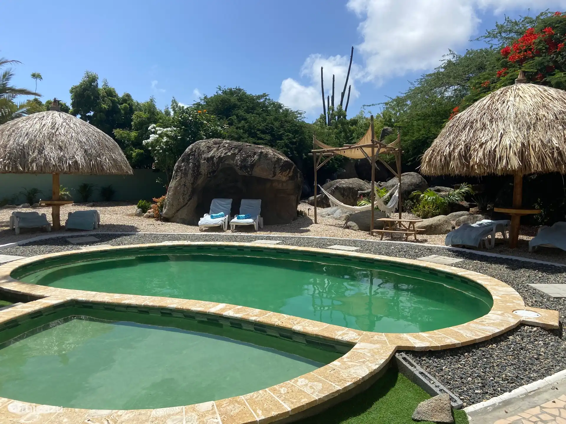 Disfruta de la piscina