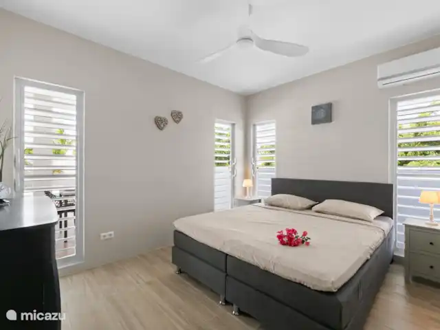 Perla di Solo | Curaçao, Banda Abou (ouest), Big Mountain - villa Chambres spacieuses et lumineuses avec très grands lits
