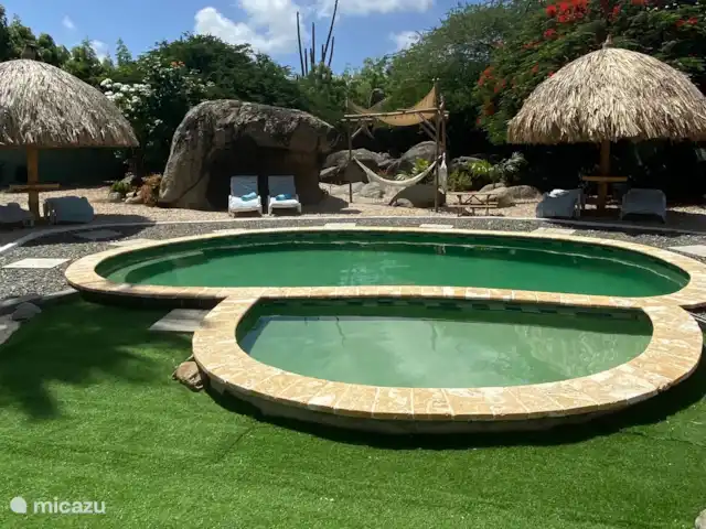Ruim familieverblijf op Aruba huren in Aruba, Noord, Noord - appartement Ons heerlijke zwembad