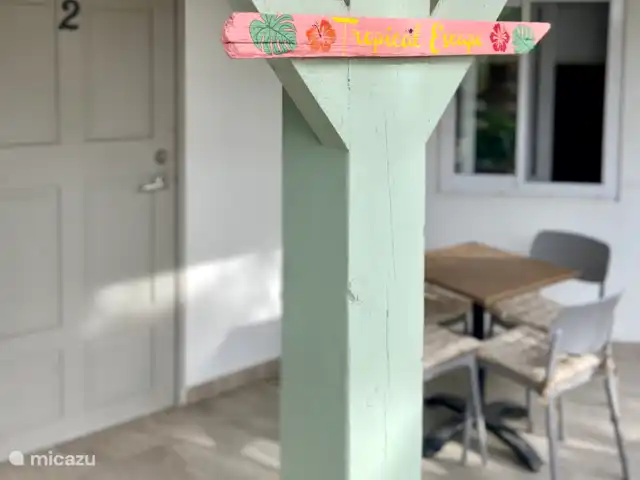 Ruim familieverblijf op Aruba huren in Aruba, Noord, Noord - appartement gezellig voor terras