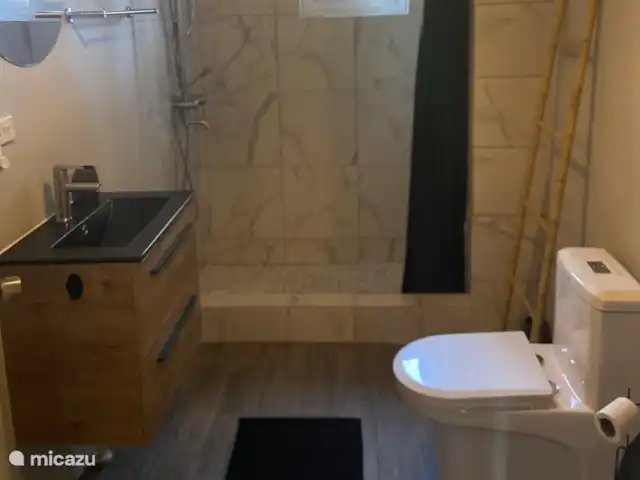 Ruim familieverblijf op Aruba huren in Aruba, Noord, Noord - appartement badkamer