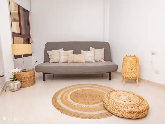 Radazul Beachfront Apartment huren in Spanje, Tenerife, Radazul - appartement de 2e gasten kamer met slaapbank. Kan op diverse manieren worden ingezet.