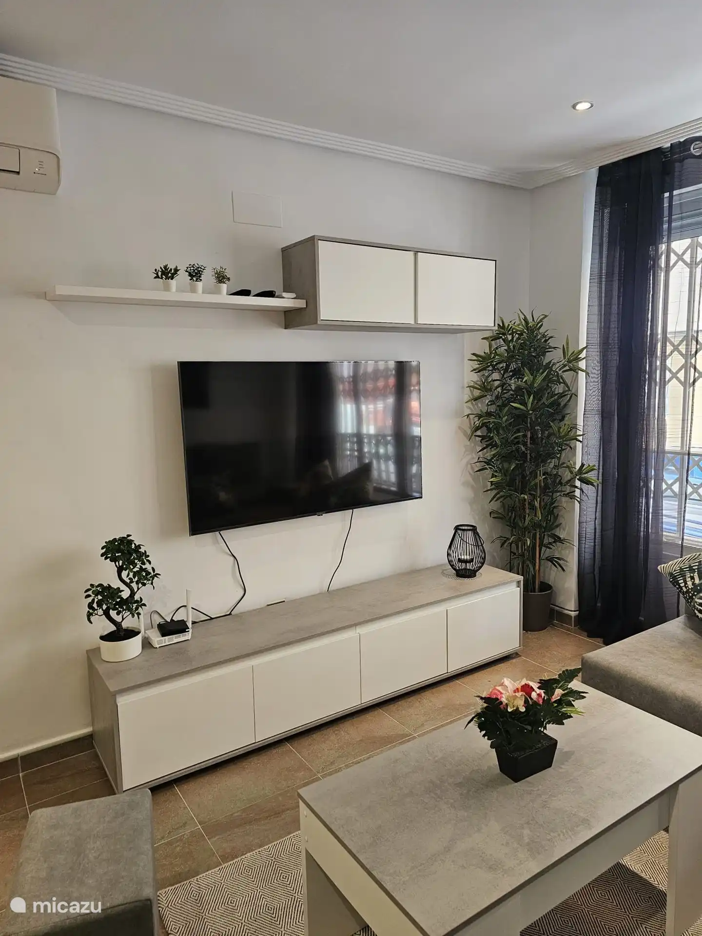 Smart TV living room