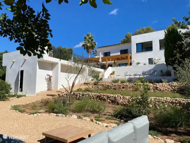 Casa Mana huren in Spanje, Costa Blanca, Moraira - villa Zicht vanuit de tuin