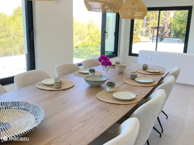 Casa Mana huren in Spanje, Costa Blanca, Moraira - villa Eettafel boven