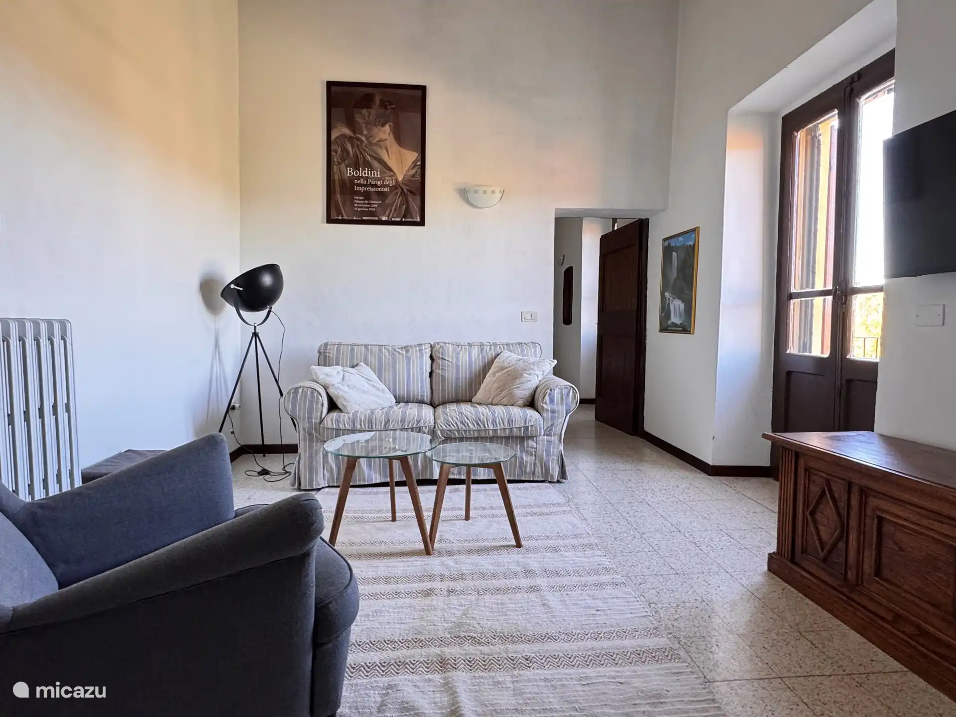 Wohnzimmer Sopra die obere Wohnung