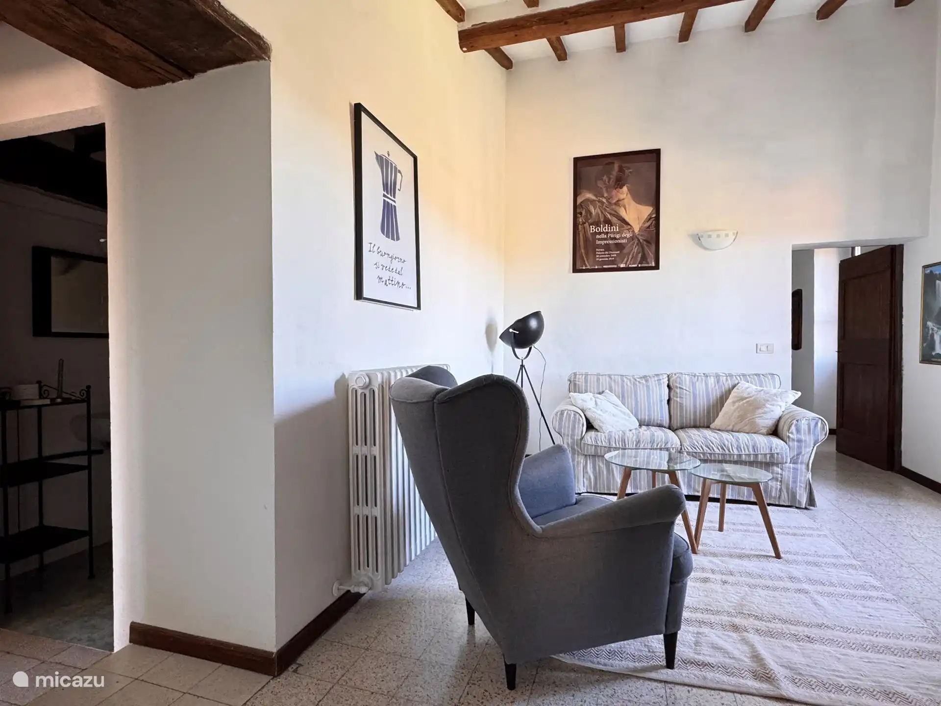 Wohnzimmer Sopra die obere Wohnung