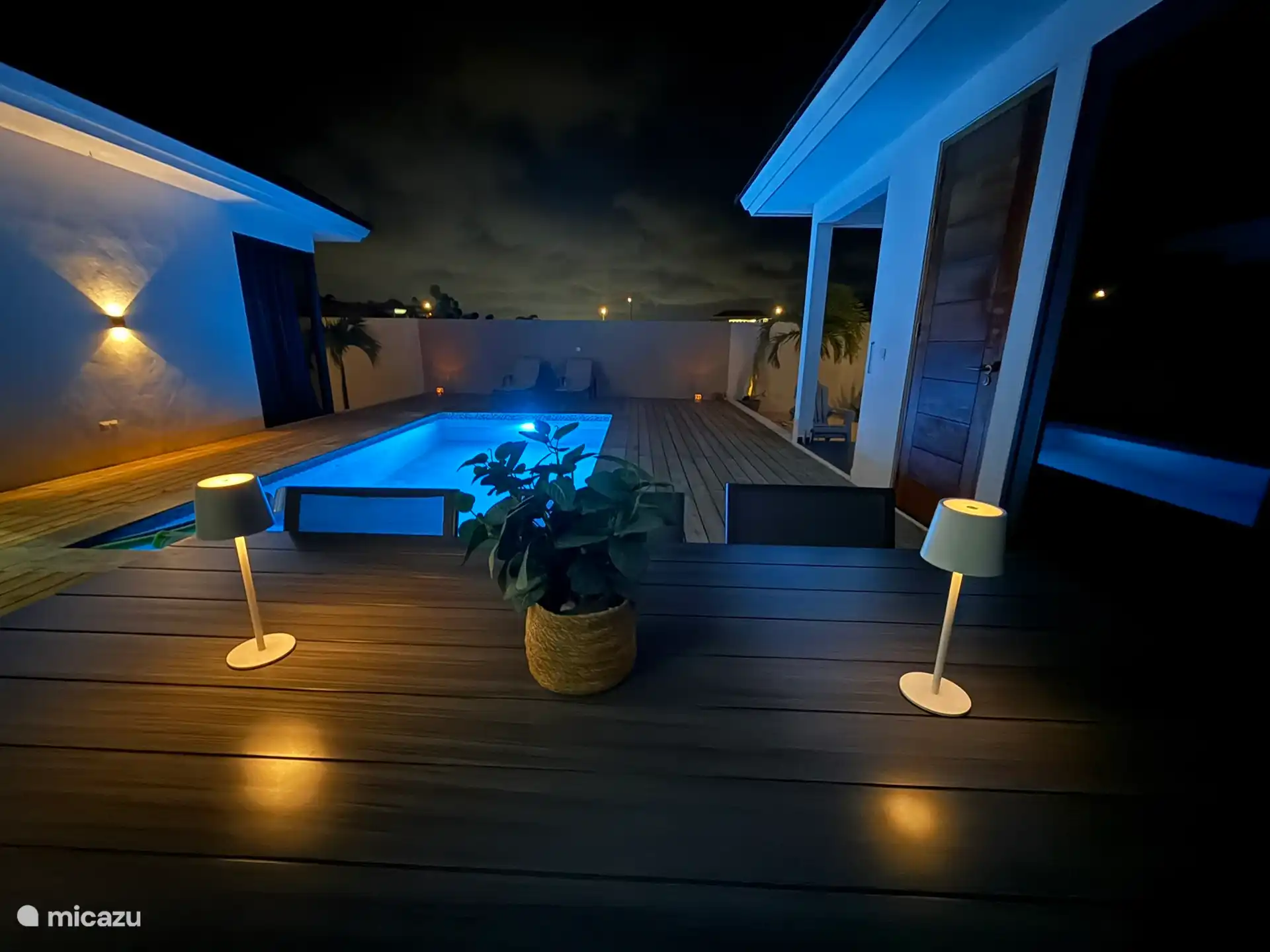 Abends gemütlich sitzen