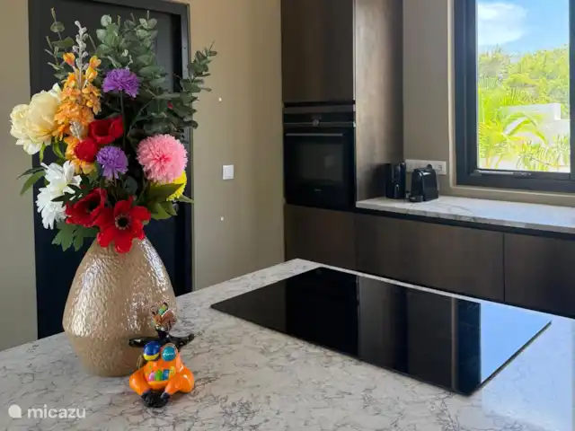 Villa Milamor - avec piscine privée | Curaçao, Banda Abou (ouest), Big Mountain - villa Îlot de cuisine et coin café