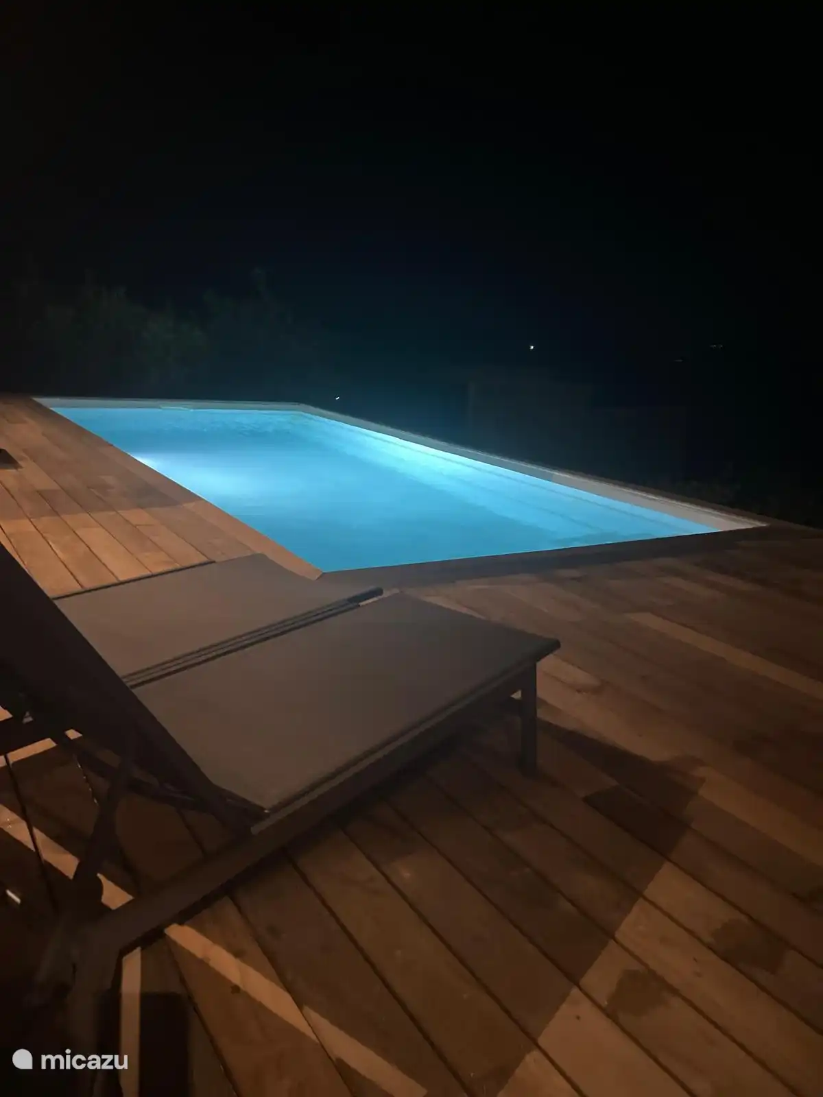 L’éclairage de la piscine