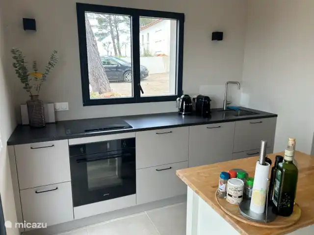 villa huren in Frankrijk, Var, Flayosc – Hagelnieuwe villa in de Var Keuken met SMEG apparatuur