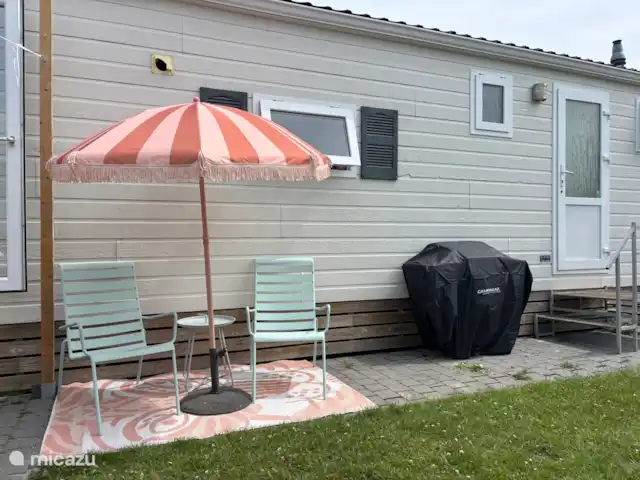 Chalet VakAnsie ! | Pays-Bas, Zélande, Nieuwvliet - chalet le jardin avec BBQ