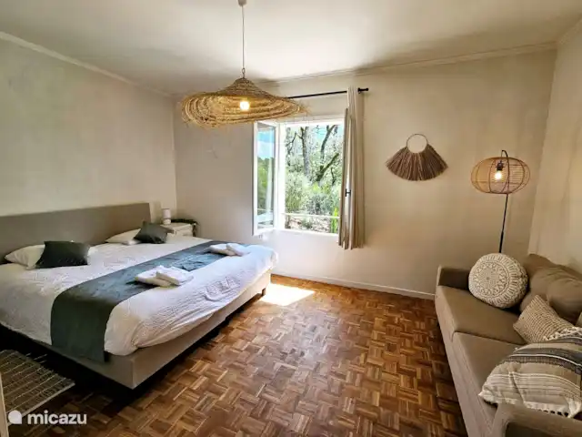 Villa Ciel Bleu | France, Var, Flayosc - villa Chambre principale avec sommier tapissier 180x200