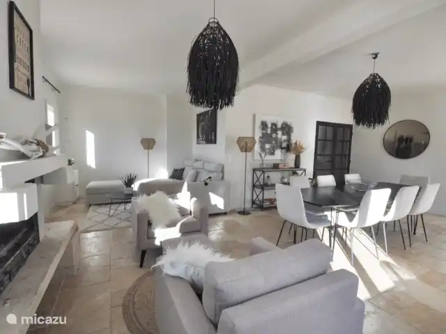 Villa Ciel Bleu | France, Var, Flayosc - villa Salon avec coin salon et télévision intelligente