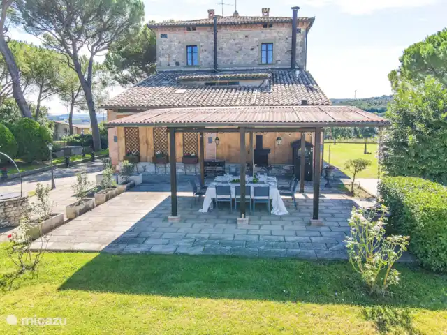 Groepsaccommodatie, Italië, Umbrië, Fratta Todina, villa Villa voor 14p met privé zwembad