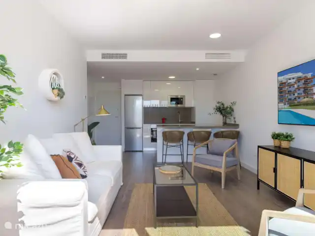 El Nuevo Nogal en España, Andalucía, Torre Del Mar - apartamento Salón