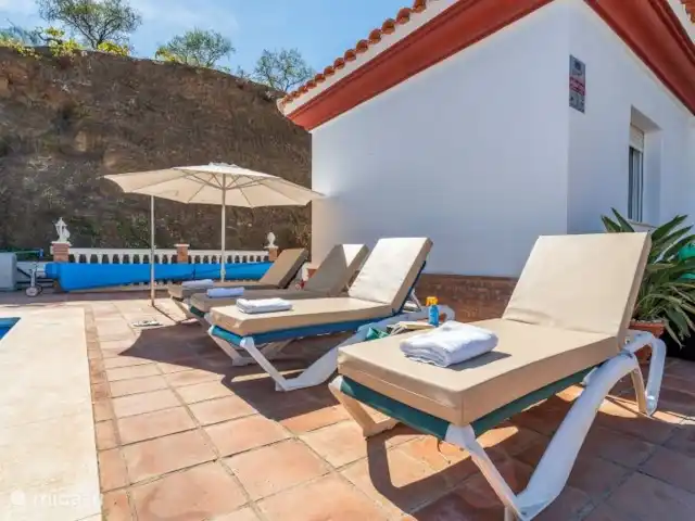 Villa La Duna Alta | Espagne, Andalousie, Viñuela - villa Chaises longues