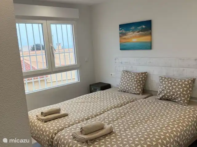 Maison de plage Playa Argentina | Espagne, Costa Blanca, Guardamar del Segura - maison de vacances Chambre 1, avec vue sur la mer