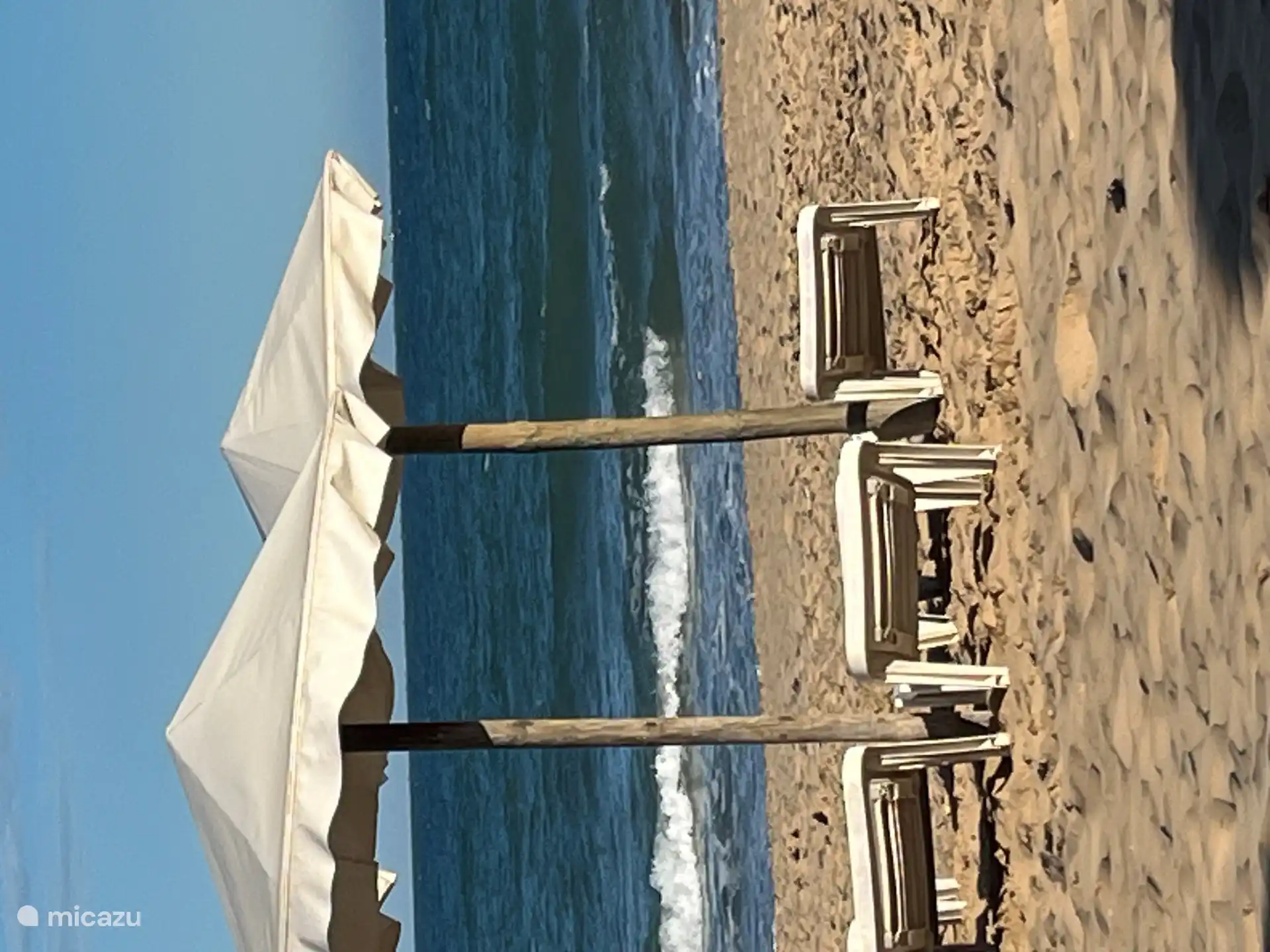 Location de lit sur la plage possible