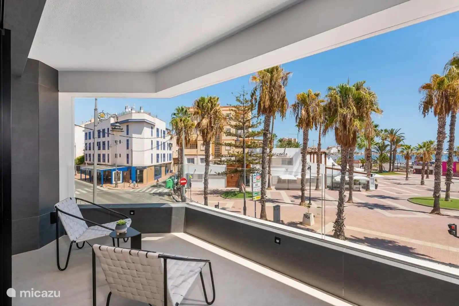 Der Blick von der Terrasse 