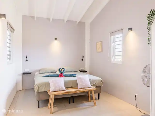 Location de Vacances Curaçao, Banda Abou (ouest), Hofi Abou, maison de vacances - Bunitesa di bida - Kas Iquana chambre