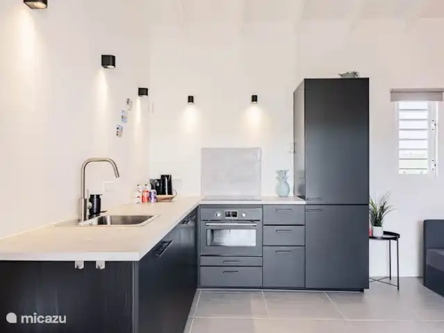 Location de Vacances Curaçao, Banda Abou (ouest), Hofi Abou, maison de vacances - Bunitesa di bida - Kas Iquana cuisine équipée