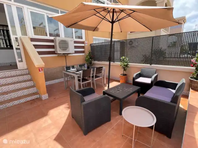 Location de Vacances Espagne, Costa Blanca, Orihuela Costa, maison de vacances - Appartement Orihuela Costa + piscine Devant