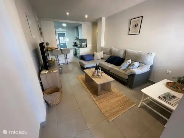 Location de Vacances Espagne, Costa Blanca, Orihuela Costa, maison de vacances - Appartement Orihuela Costa + piscine Salon