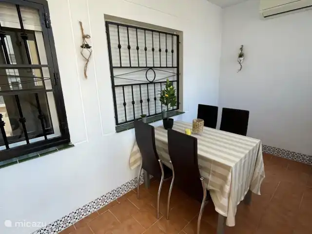 Location de Vacances Espagne, Costa Blanca, Orihuela Costa, maison de vacances - Appartement Orihuela Costa + piscine Salle à manger