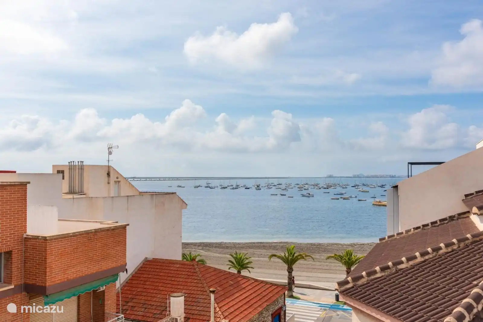 Blick auf den Strand 