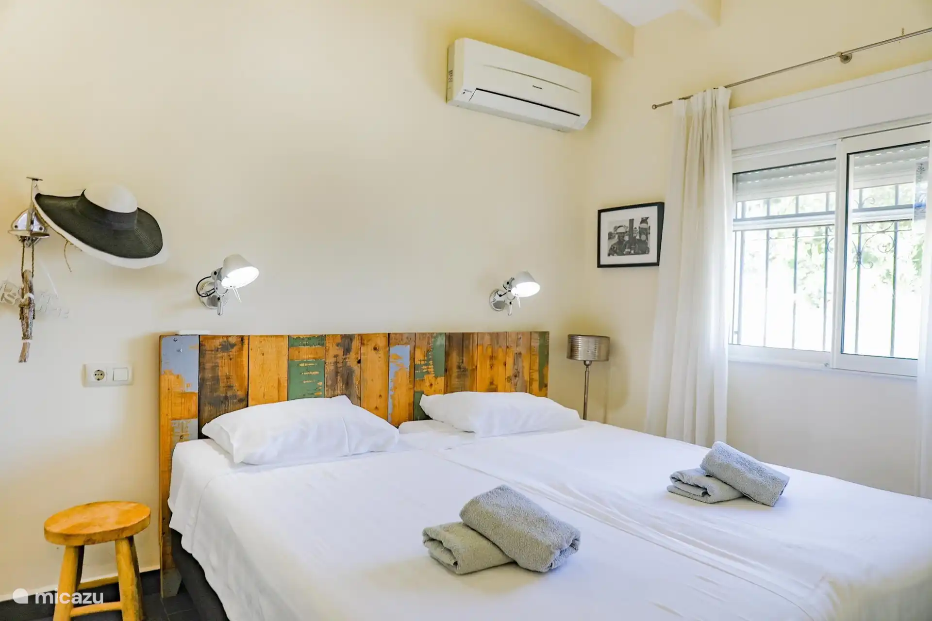 De vierde slaapkamer. 