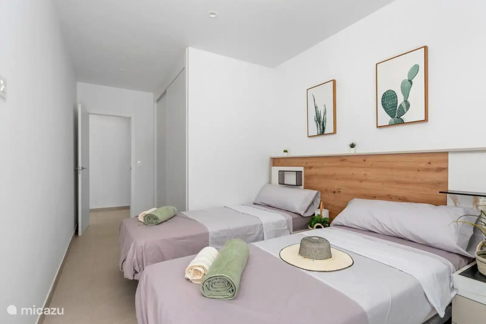 Doppelzimmer mit Einzelbetten 