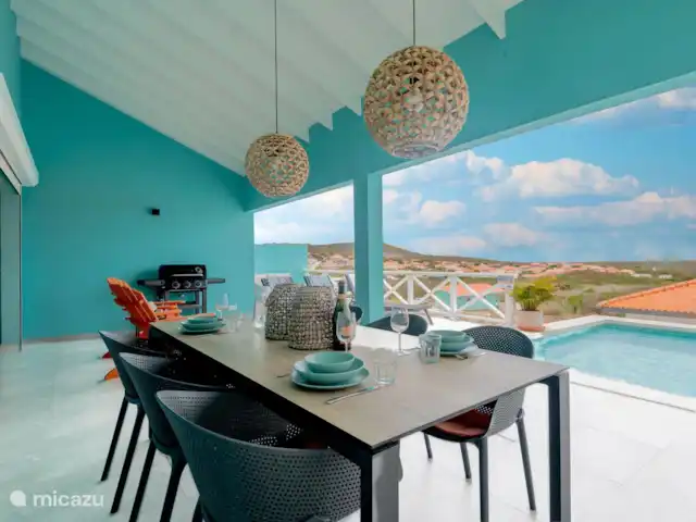 Villa Rolise *Zeezicht* huren in Curaçao, Banda Abou (west), Fontein - villa Wat een uitzicht!