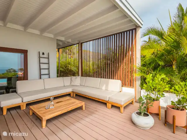 Villa Shelu | Curaçao, Banda Abou (ouest), Coral Estate, Rif St.Marie - villa Salon extérieur