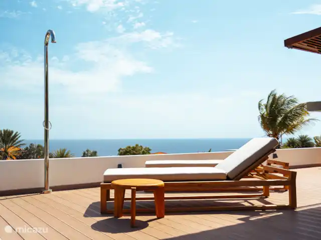Villa Shelu | Curaçao, Banda Abou (ouest), Coral Estate, Rif St.Marie - villa Chaises longues avec vue