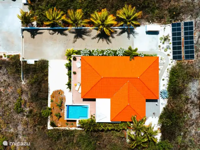 Villa Shelu | Curaçao, Banda Abou (ouest), Coral Estate, Rif St.Marie - villa Vue de dessus