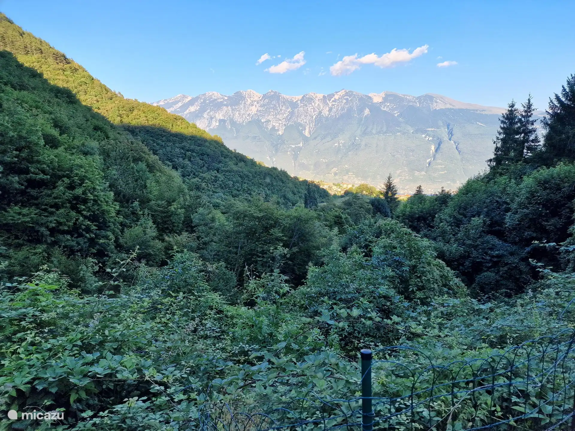 Vista desde la casa a Monte Baldo