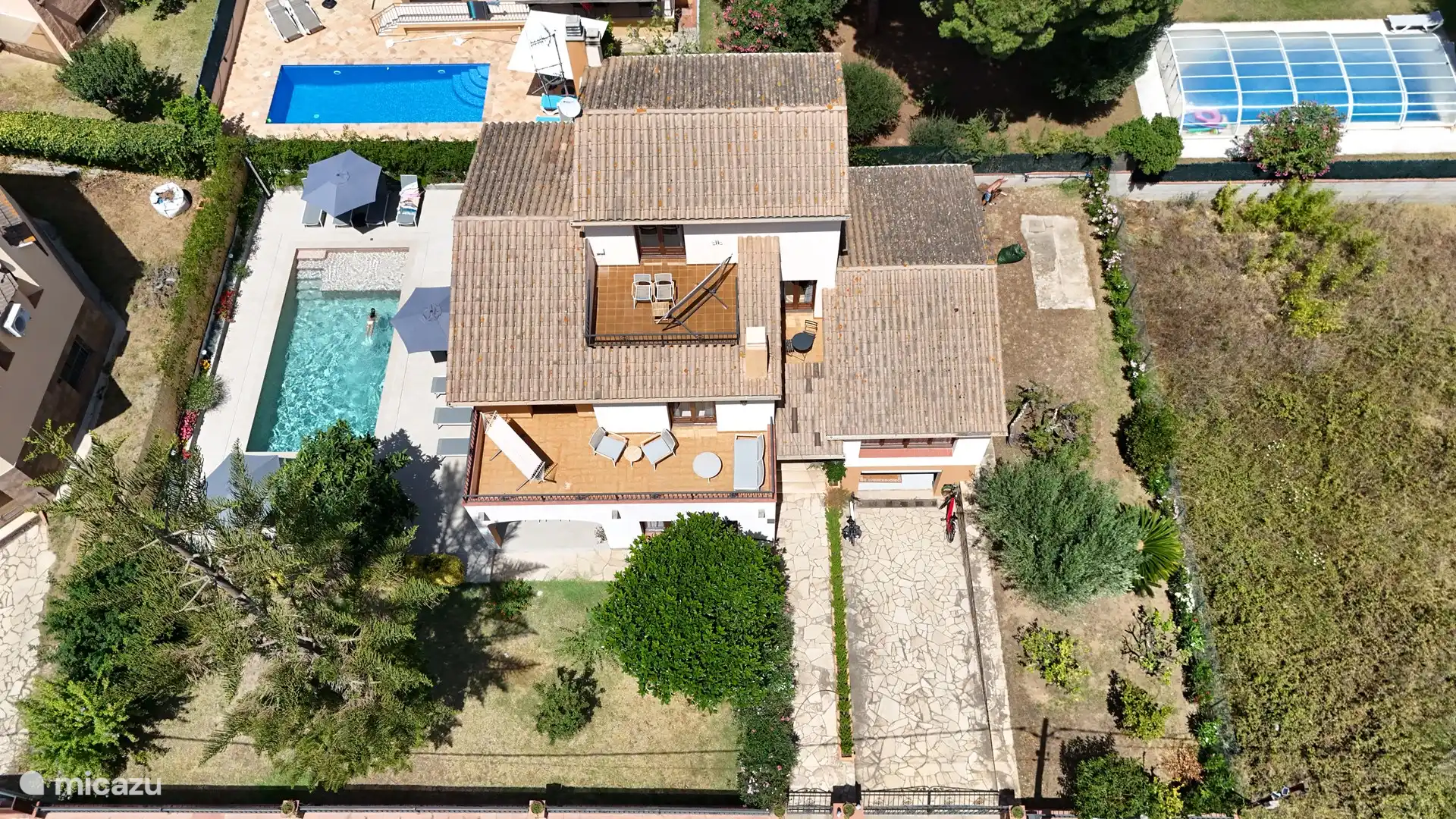 Vue panoramique de la maison