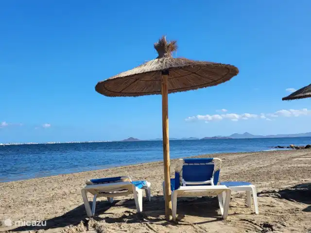 Club de playa Nueva Ribera con bicicletas en España, Costa Cálida, Los Alcázares - apartamento playa