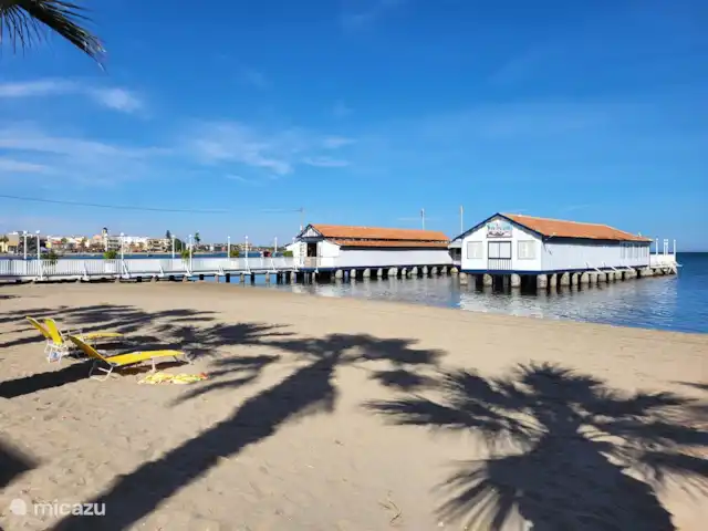 Club de playa Nueva Ribera con bicicletas en España, Costa Cálida, Los Alcázares - apartamento Marina Los Alcázares