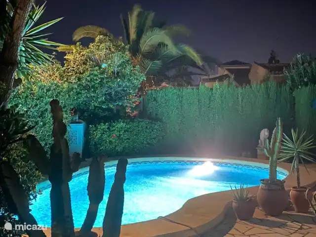 Casa Ameling huren in Spanje, Costa Blanca, Els Poblets - villa zwembad in de avond