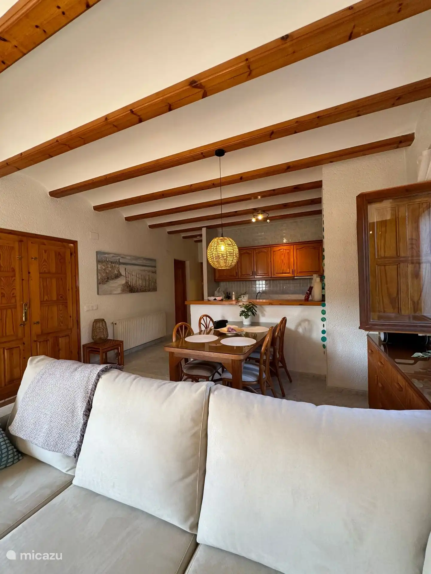 view from the living room