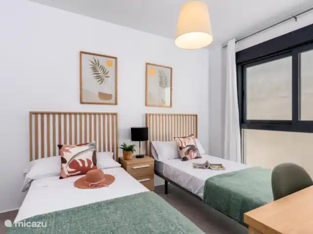 Location de Vacances Espagne, Murcia, Santiago de la Ribera, villa - Villa del Pescador Chambre avec lits simples
