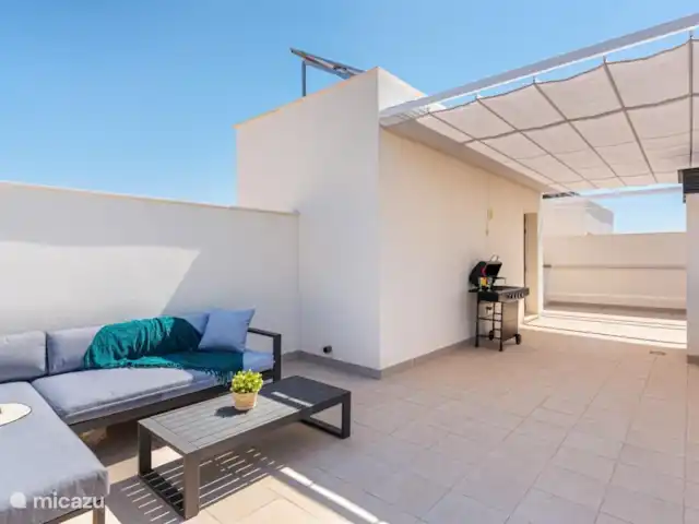 Location de Vacances Espagne, Murcia, Santiago de la Ribera, villa - Villa del Pescador Salon sur le toit-terrasse