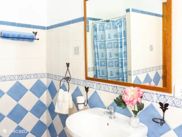 Le Mirador del Abuelo | Espagne, Costa del Sol, Comares - gîte / cottage Salle de bain attenante avec douche