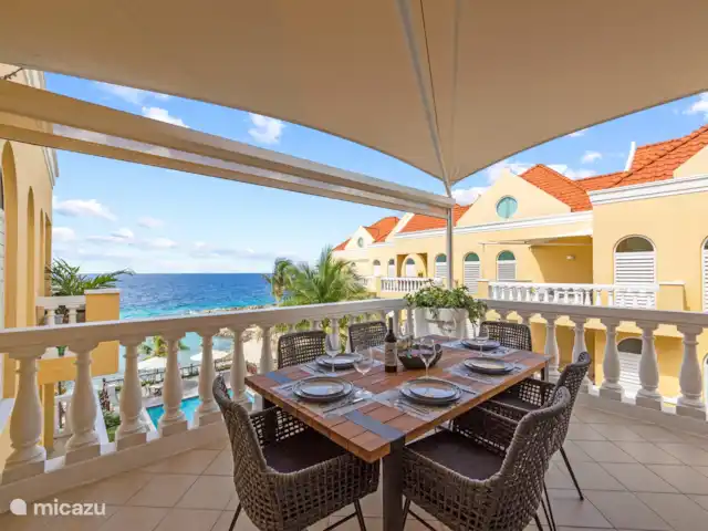 The Roof, appartement huren in Curaçao, Curacao-Midden, Willemstad - appartement Heerlijk balkon