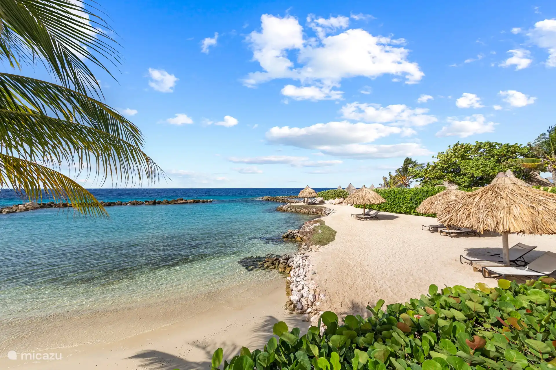 Privatstrand von Beau Rivage