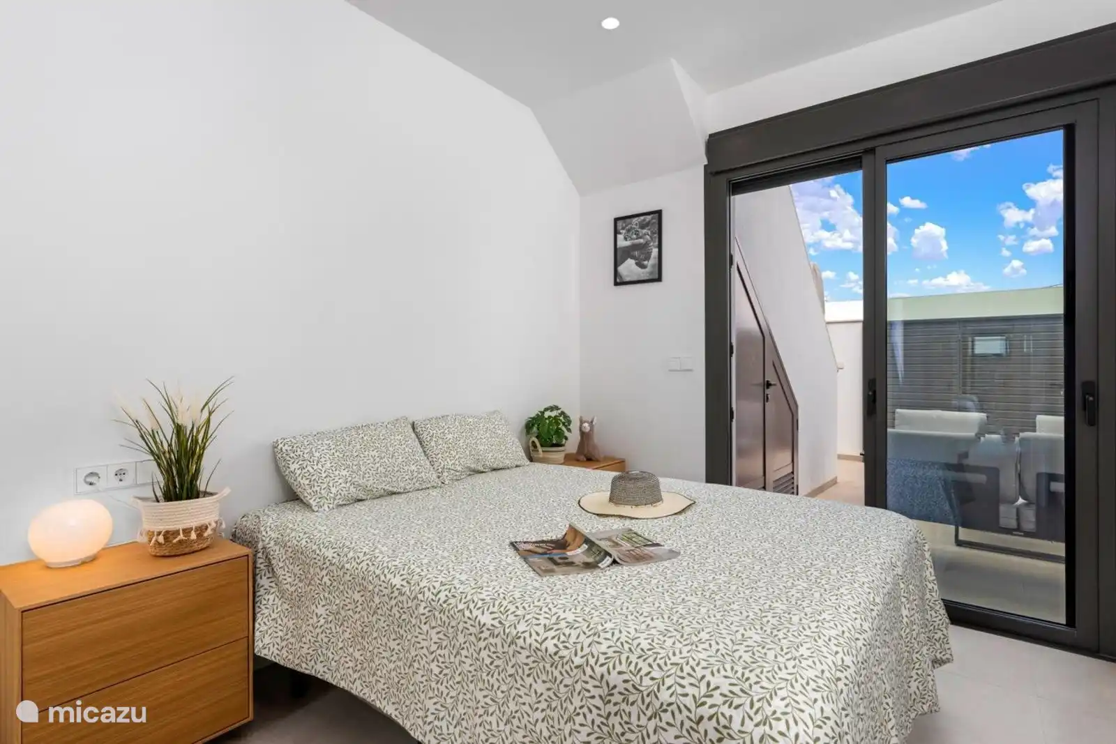 das Schlafzimmer für zwei Personen 