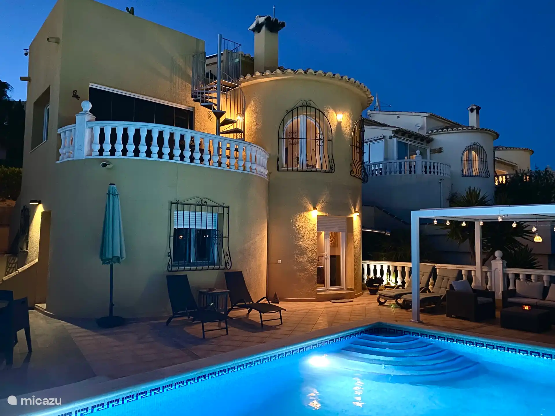 Fietsen, Spanje, Costa Blanca, Benitachell, villa Villa Palmeras